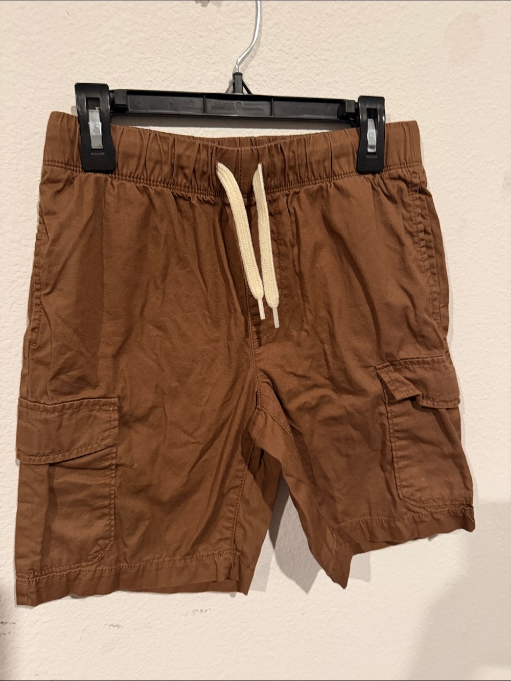 Old Navy Brown Cargo Drawstring Shorts for Kids